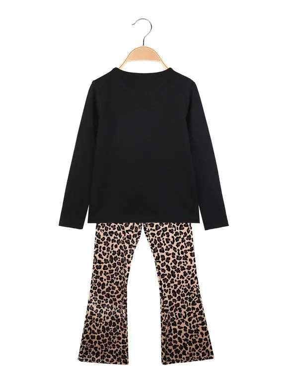 Luisa Chic Conjunto 2 piezas animal print para niña