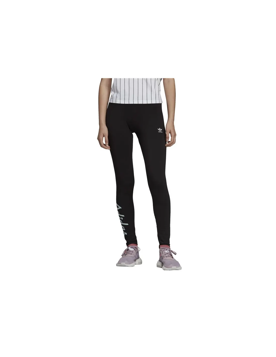 Mallas adidas negro Mujer