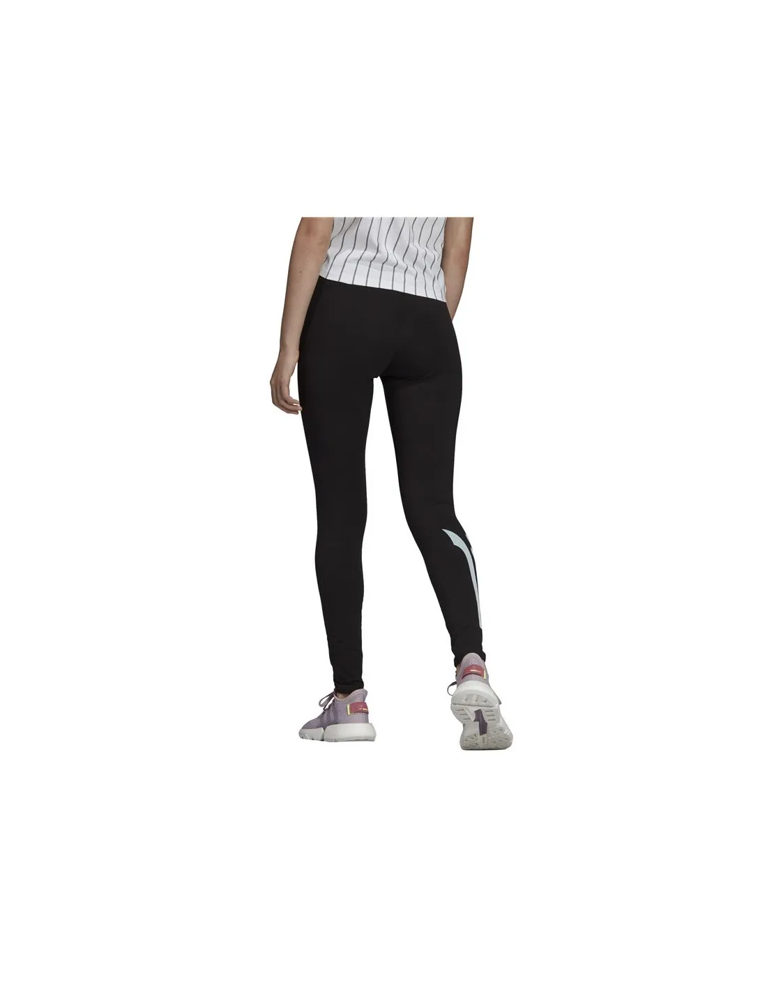Mallas adidas negro Mujer
