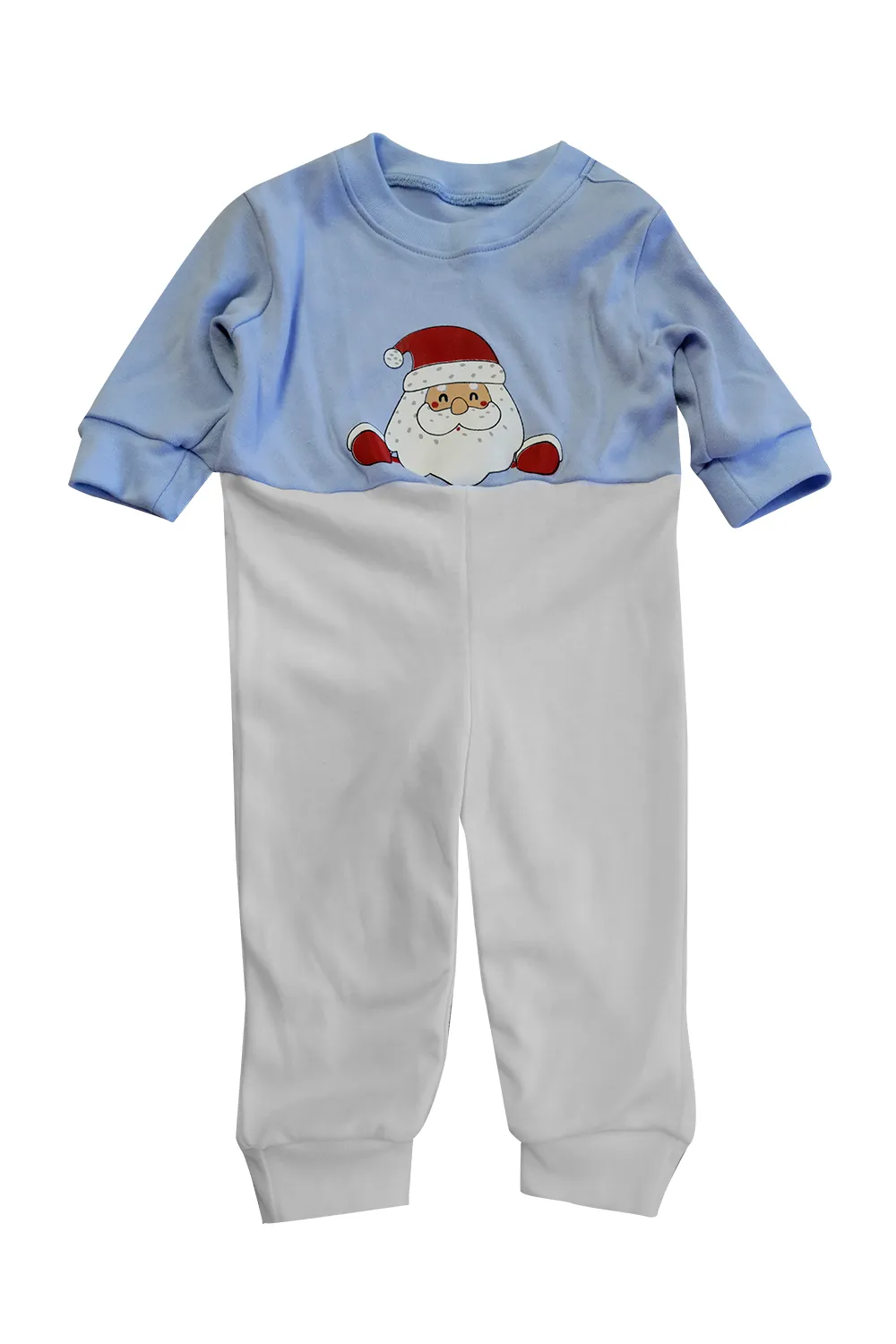 Mameluco bebé ml. Santa azul