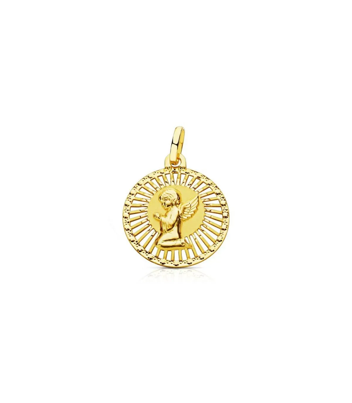 Medalla Angelito calada 18 Ktes
