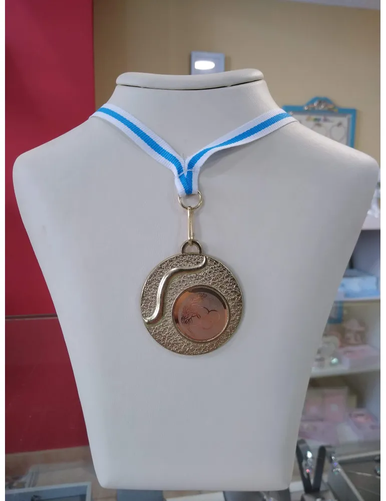 Medalla Olimpica Grabada