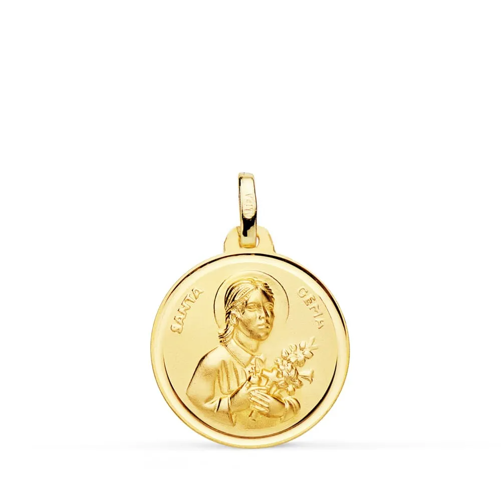 Medalla Oro Santa Gema