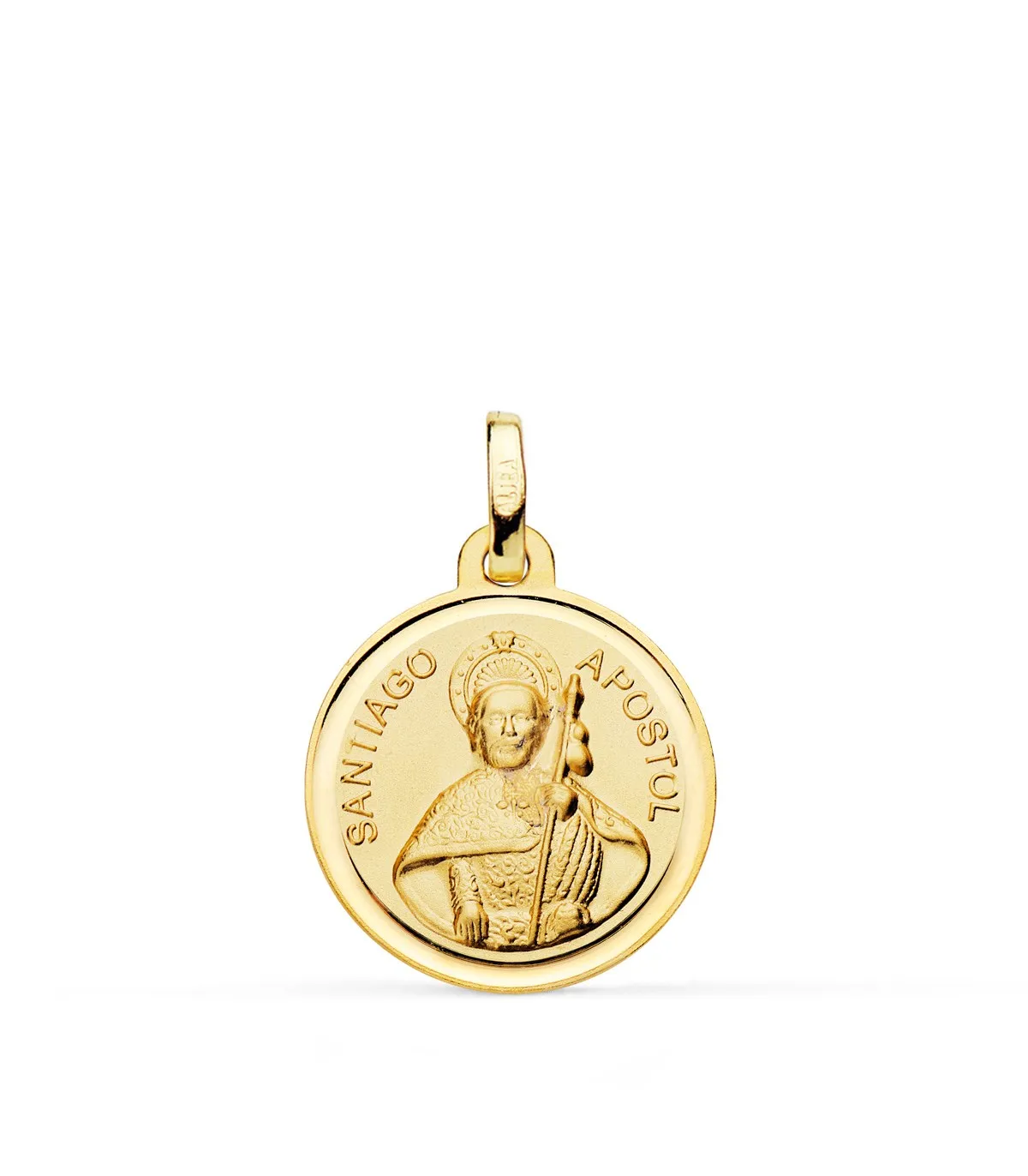 Medalla Santiago Apóstol Oro 18K 18mm