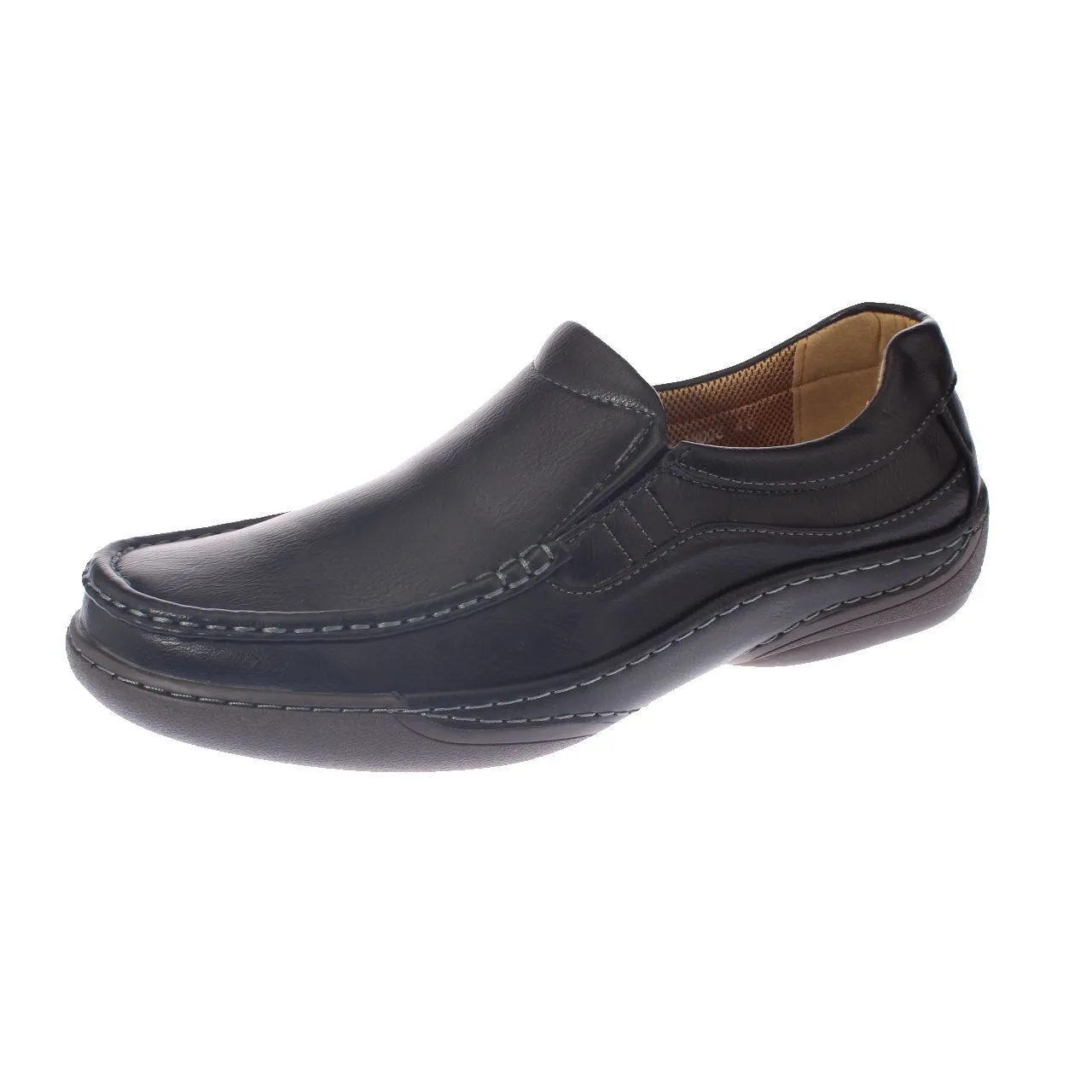 Mocasín Negro Modelo Italiano Art. 8ask38002black