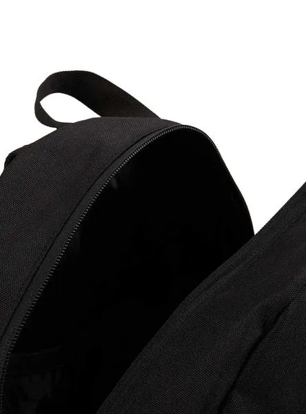 mochila levis serif logo negro para niña y niño