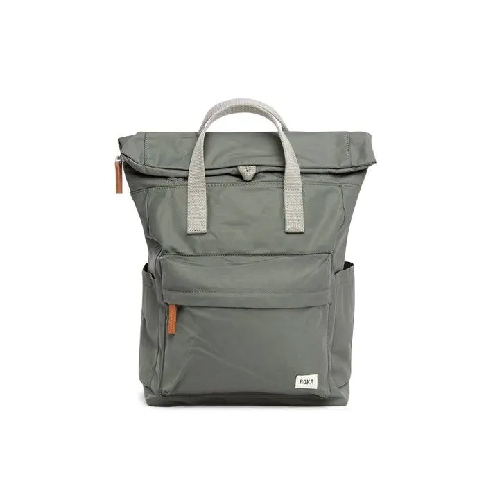 Mochila Roka Canfield B Sustainable Pequeña Gris