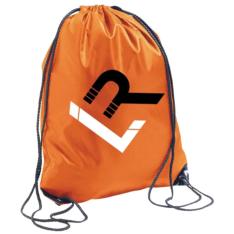 MOCHILAS DE CUERDAS LR  NARANJAS