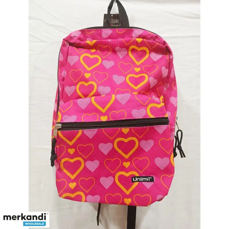 MOCHILAS DE NIñOS AL POR MAYOR  LOTE SURTIDO DE MARCAS EUROPEAS