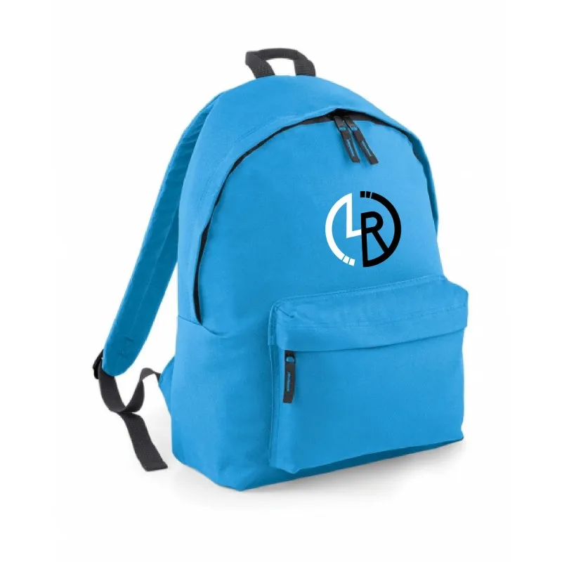 MOCHILAS TURQUESA  LR BLANCO NEGRO