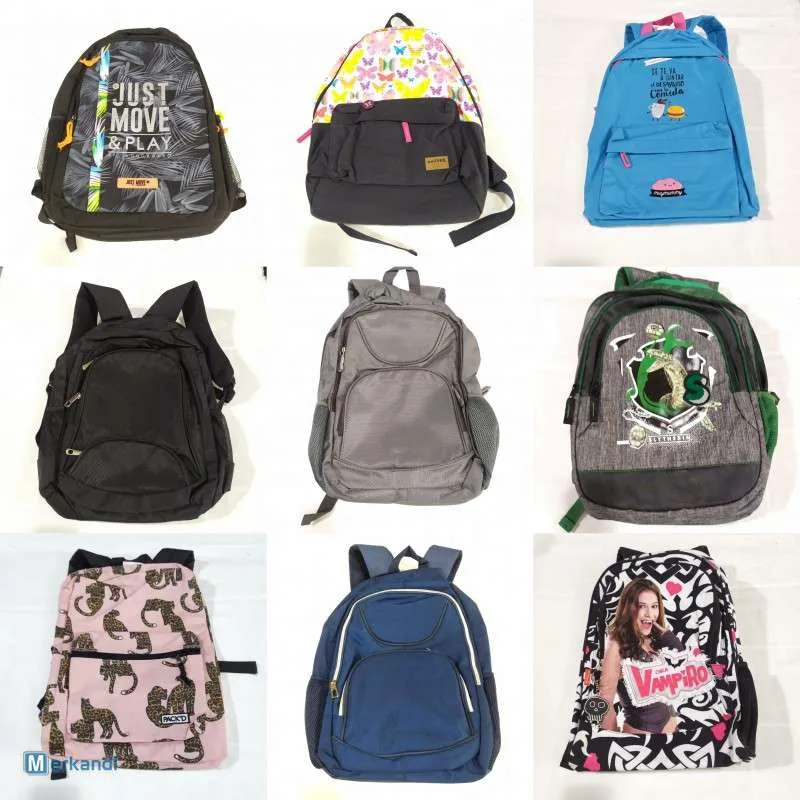 MOCHILAS URBANAS PARA ADOLESCENTES  AL POR MAYOR. VARIOS DISEñOS.