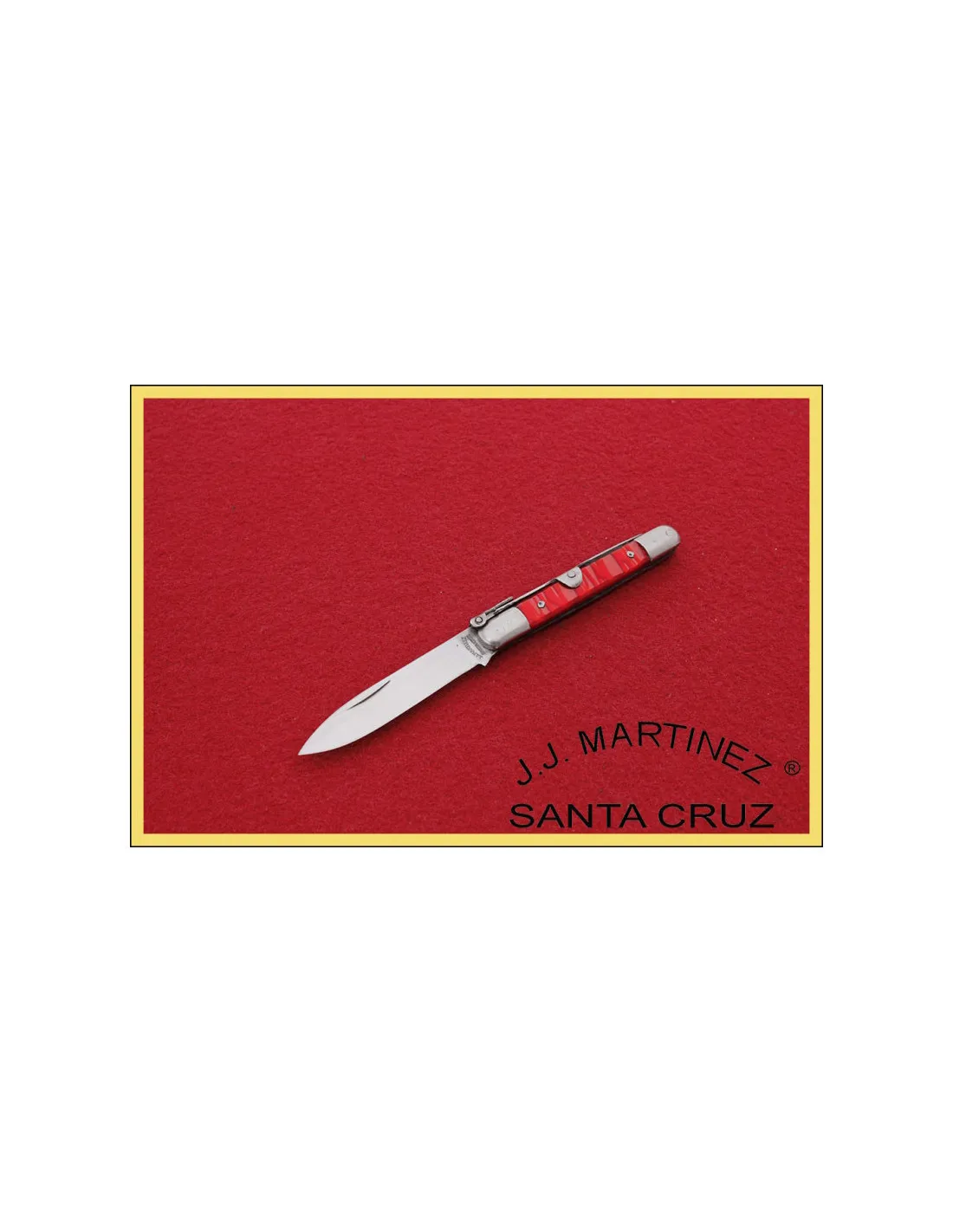NAVAJA ARTESANAL MACHETE ALBACETEESPAñA, HOJA 9 CM.