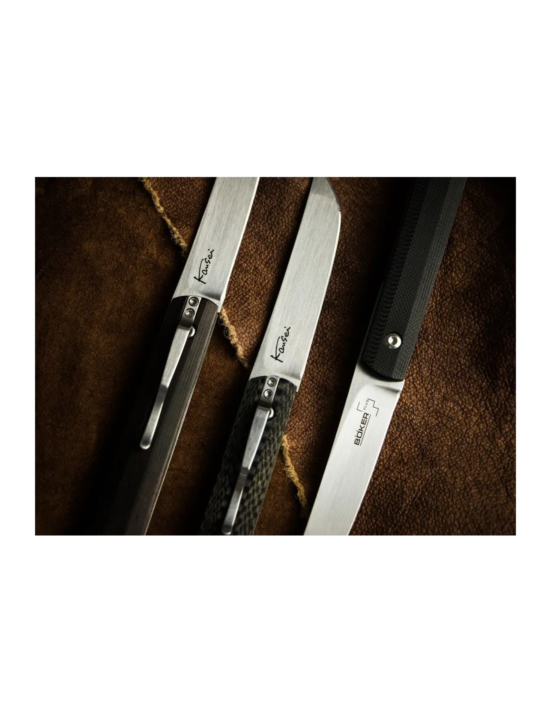 Navaja de bolsillo Böker Plus Wasabi CF