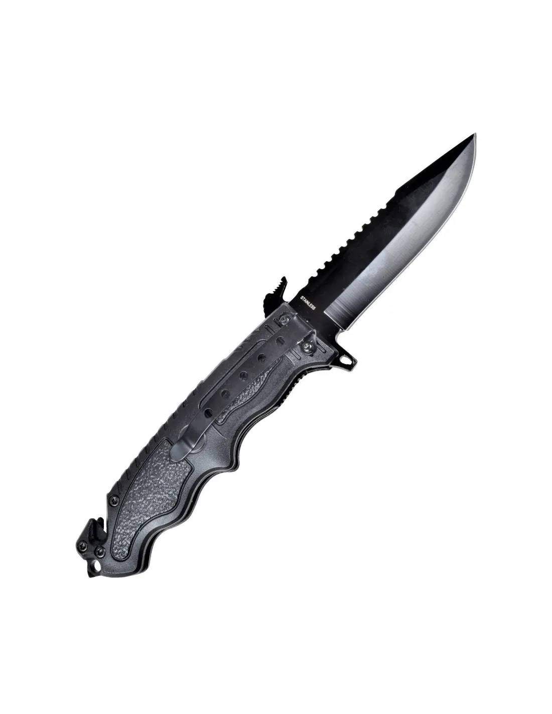 Navaja de rescate SCK negro (largo 22,3 cm.)