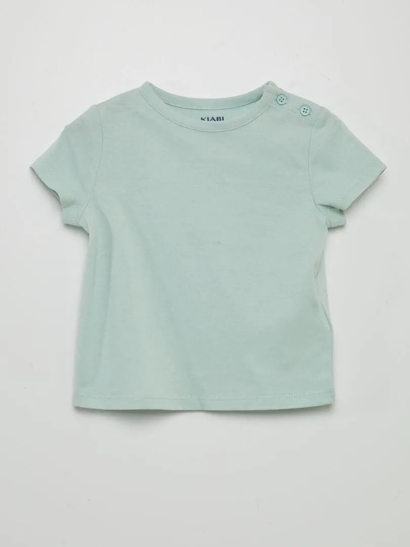 PACK DE 4 CAMISETAS LISAS  NARANJA