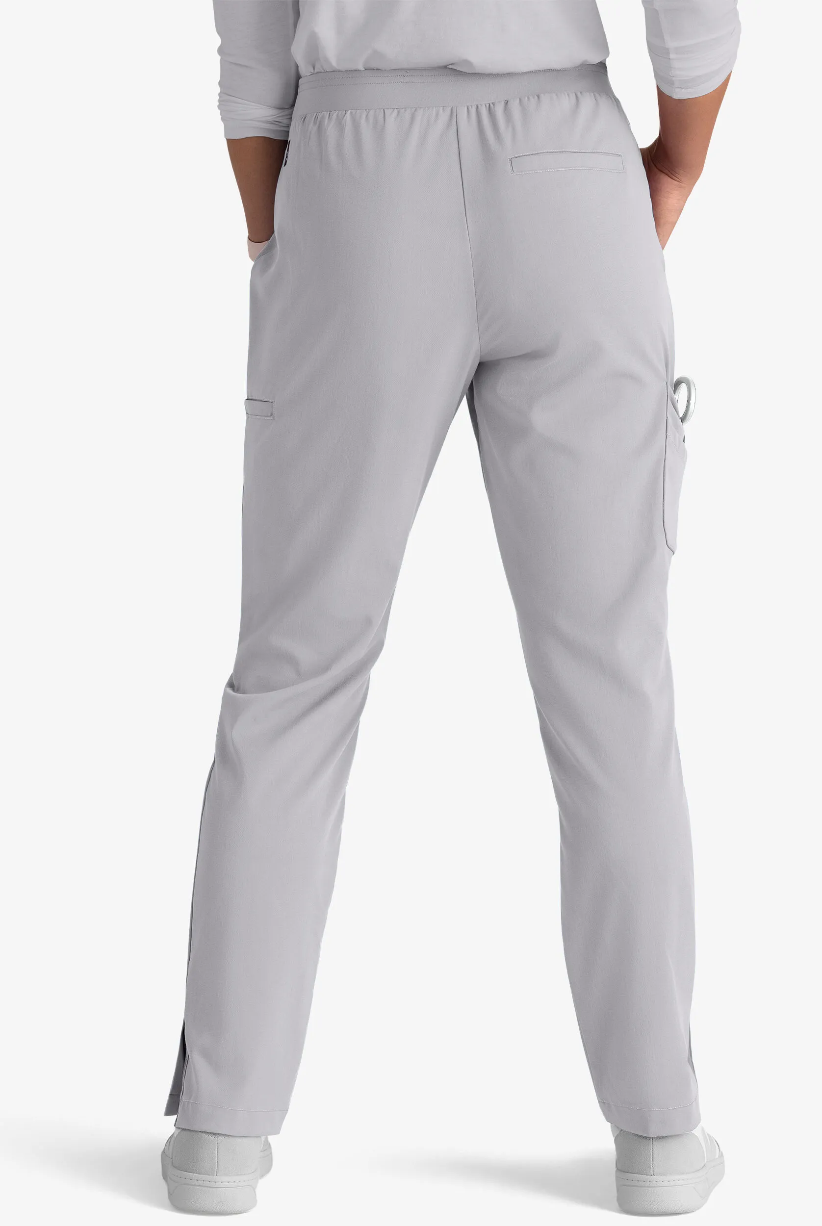 Pantalón médico Grey's Anatomy Spandex STRETCH Serena estilo cargo con 7 bolsillos para mujer