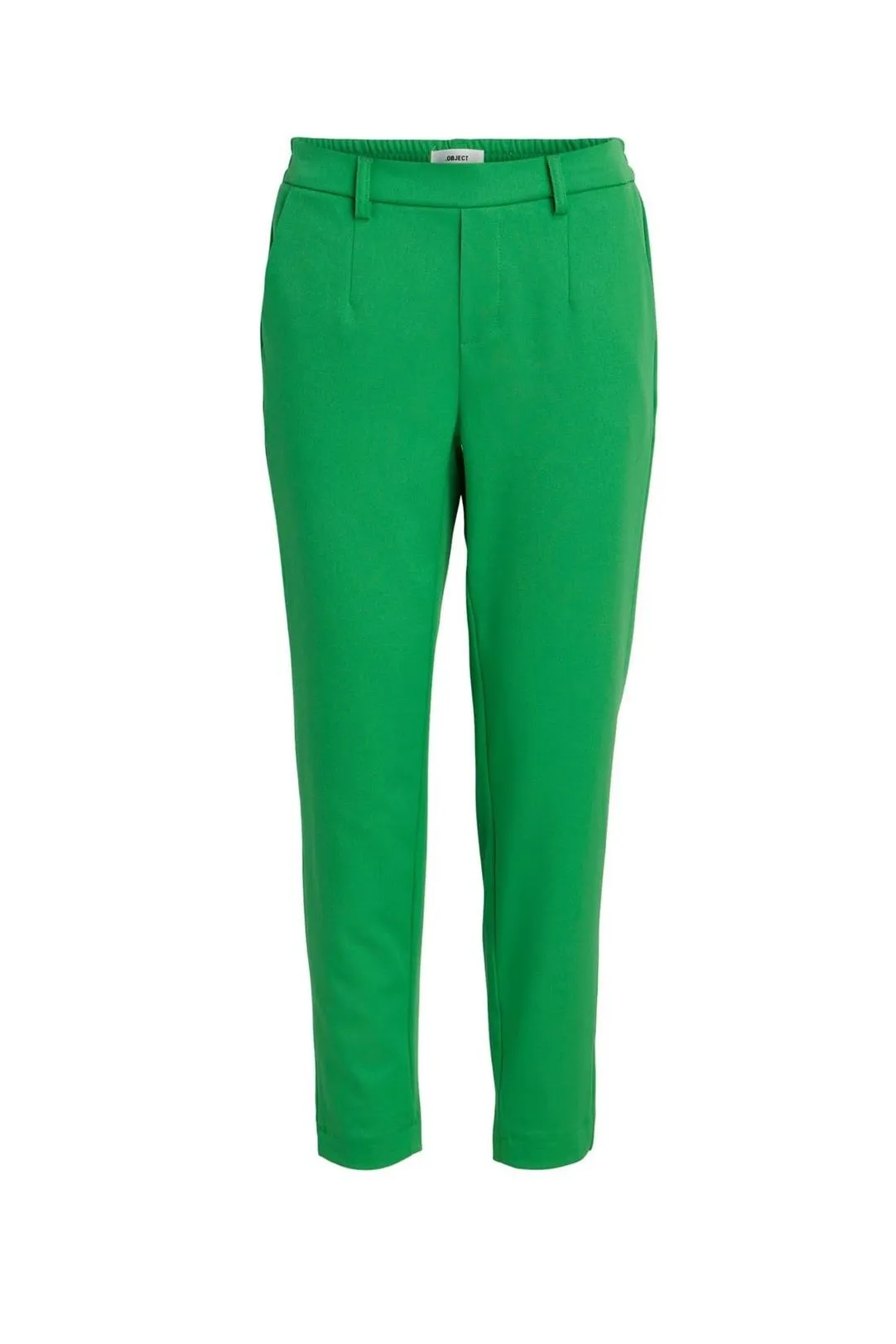 PANTALON TELA SLIM OBJLISA VERDE FERN