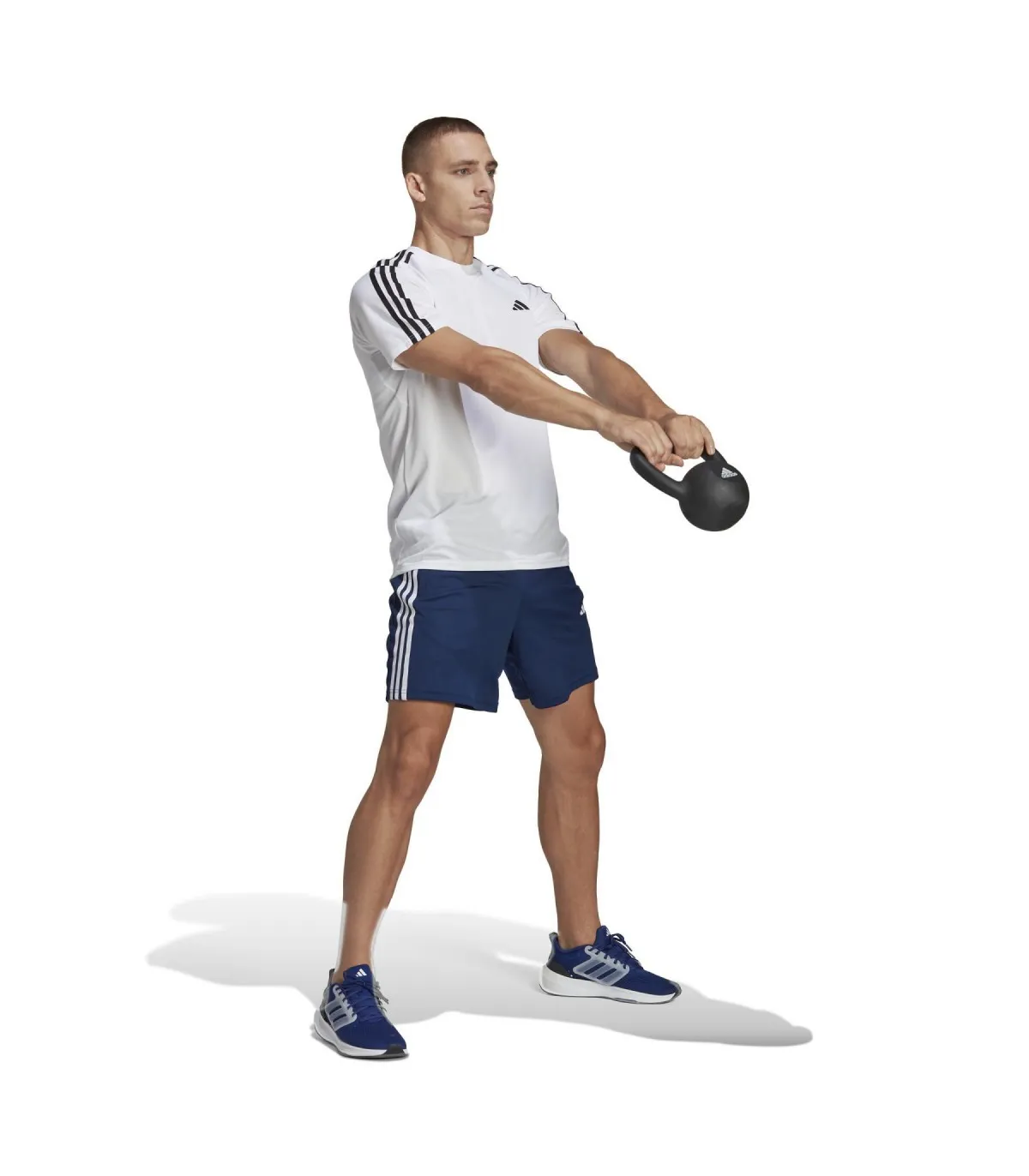 PANTALÓN CORTO ADIDAS TRAIN ESSENTIALS PIQUÉ TRAINING 3 BANDAS