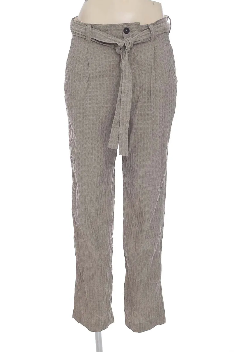 PANTALóN COLOR GRIS  ZARA
