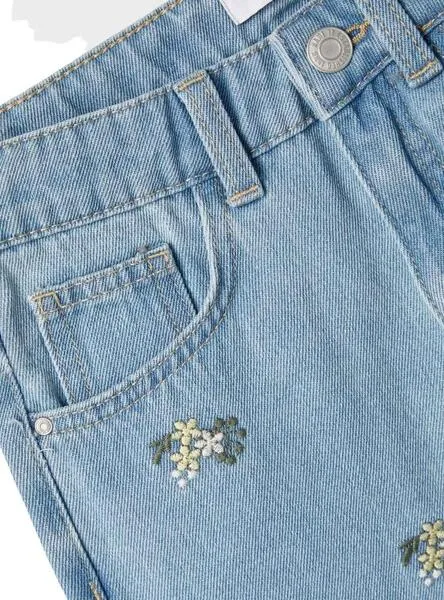 Pantalón Vaquero Name It Shaped Azul para Niña
