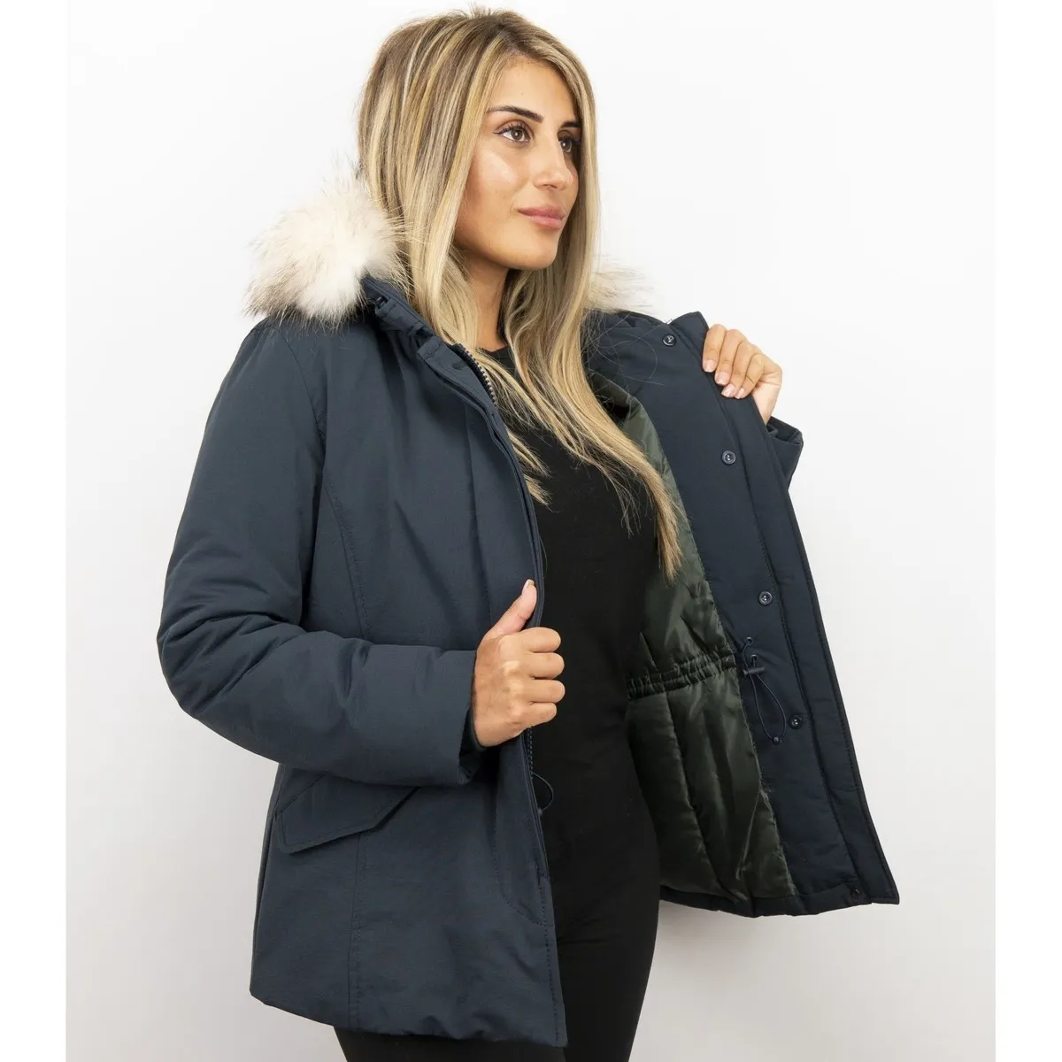 Parkas Mujer Mujer Chaqueta De