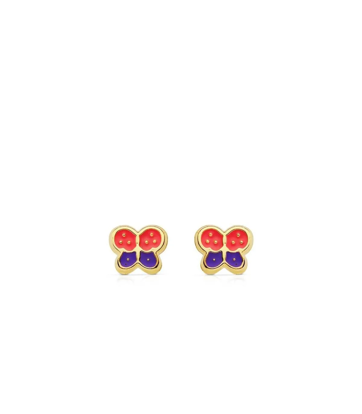 Pendiente oro amarillo Frida 18 Ktes