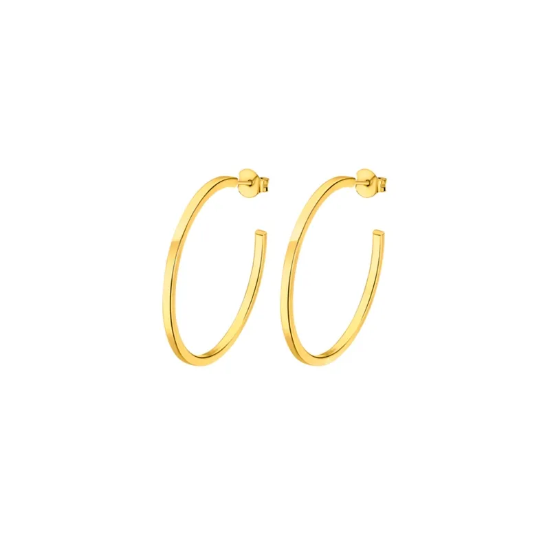 PENDIENTES LOTUS AROS PLATA DORADO MUJER LP32034/6
