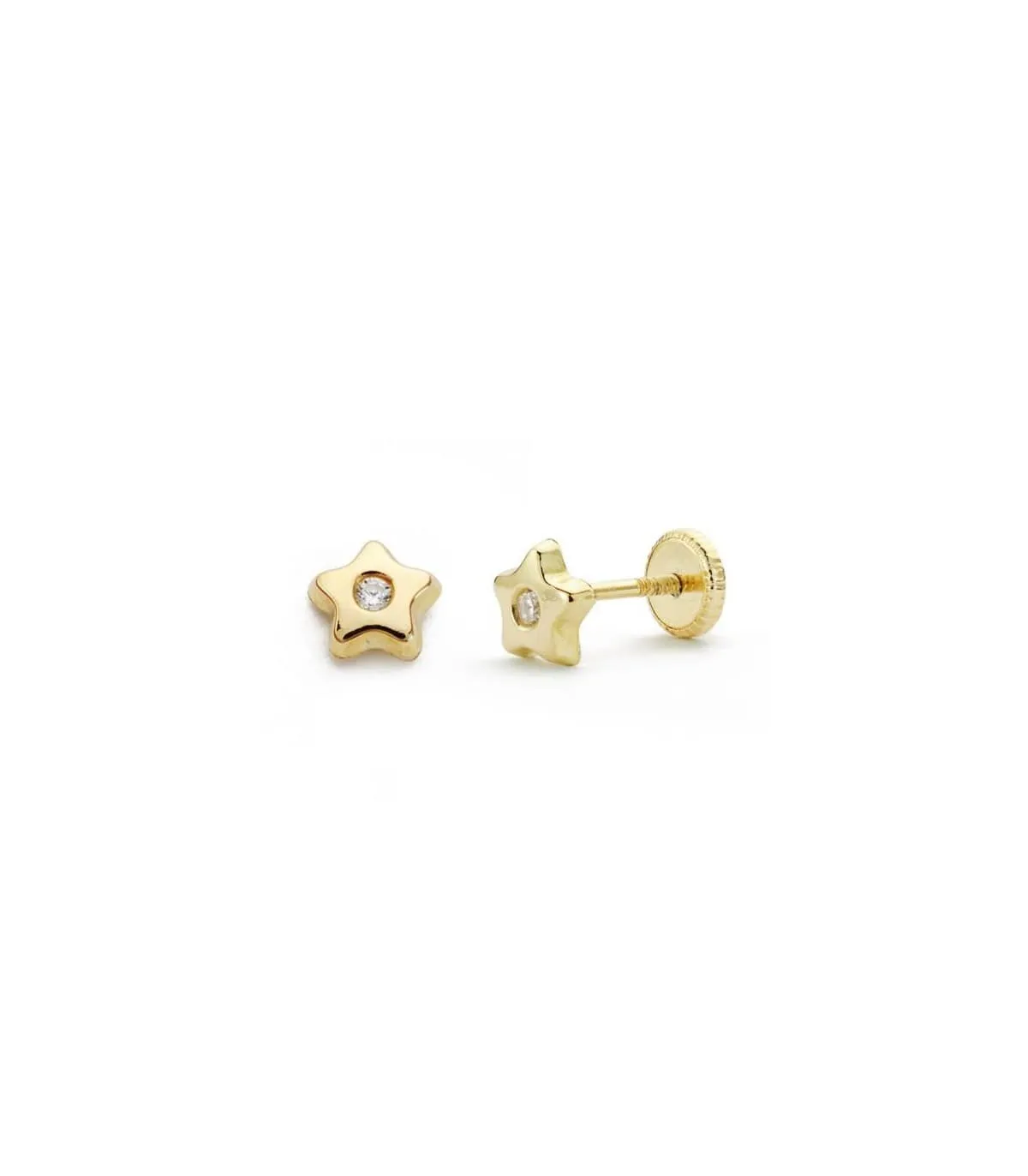 Pendientes oro amarillo Faina 18 Ktes
