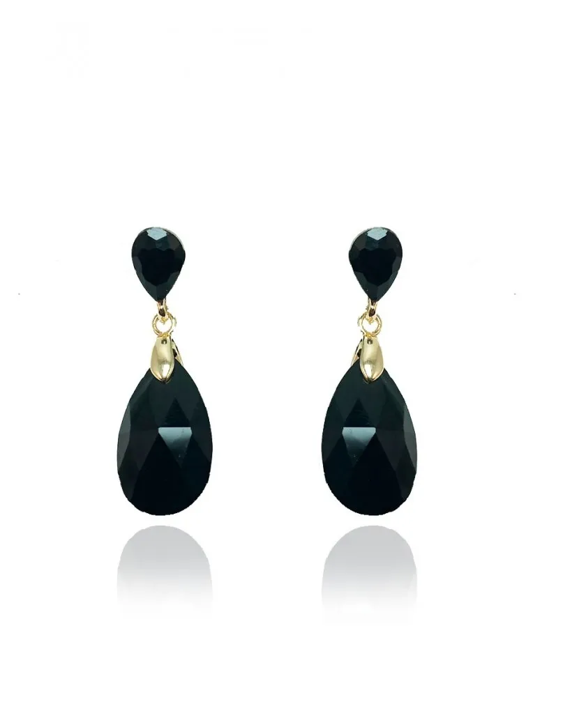 PENDIENTES PARA MUJER NEGROS PARA BODAS