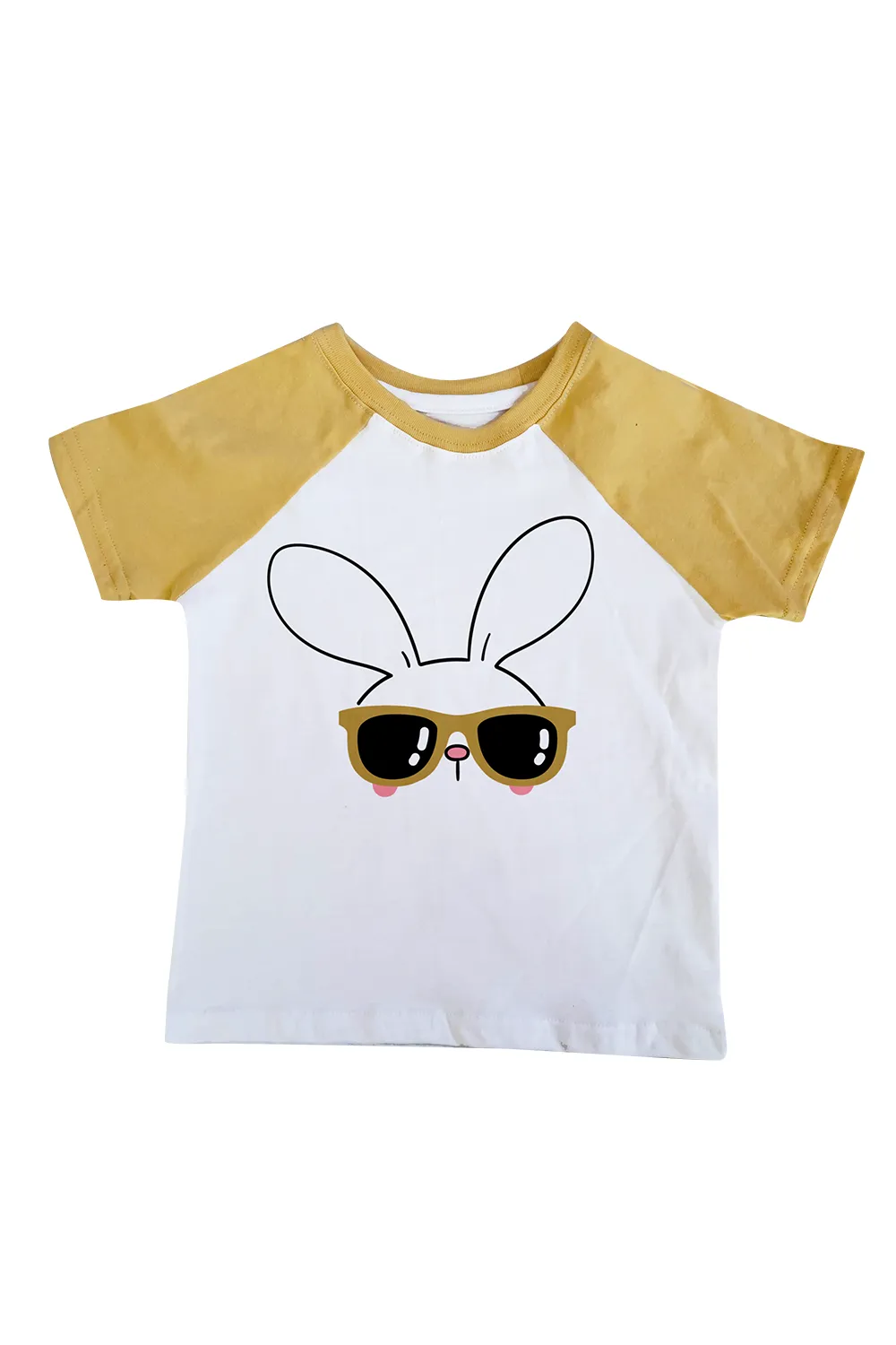 Playera Ranglan de bebé. Little Bunny