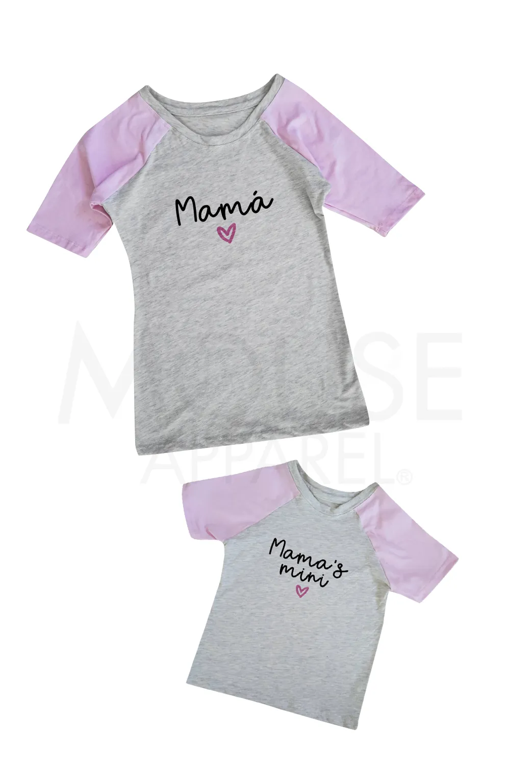 Playera Ranglan de bebé. Mamas Mini