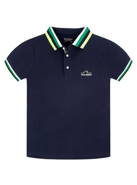polo mayoral ocean azul para niño