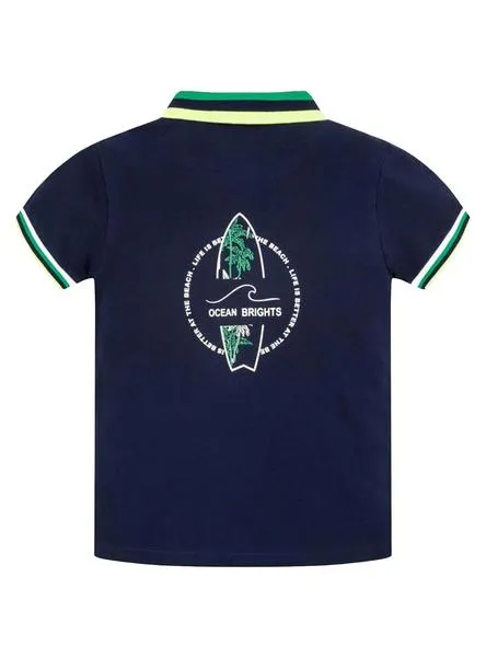 polo mayoral ocean azul para niño