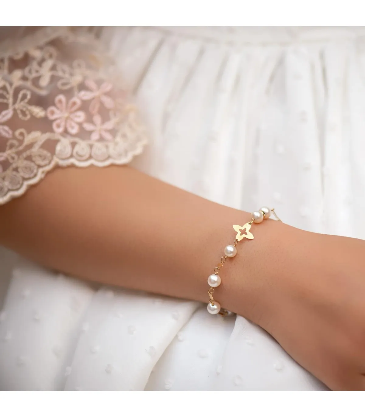Pulsera Lili oro 18 ktes