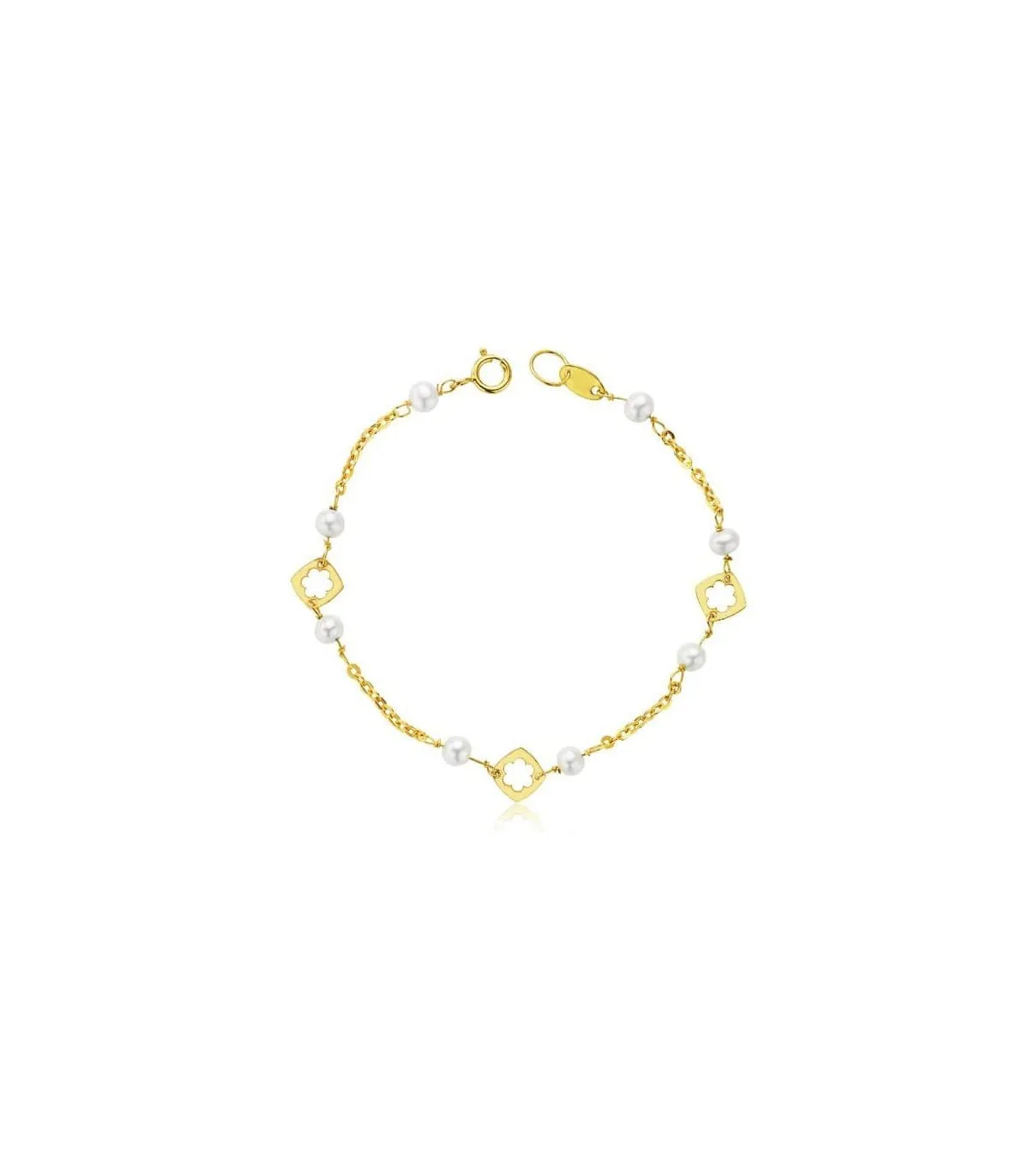 Pulsera Oksana 15.5CM 18 Ktes