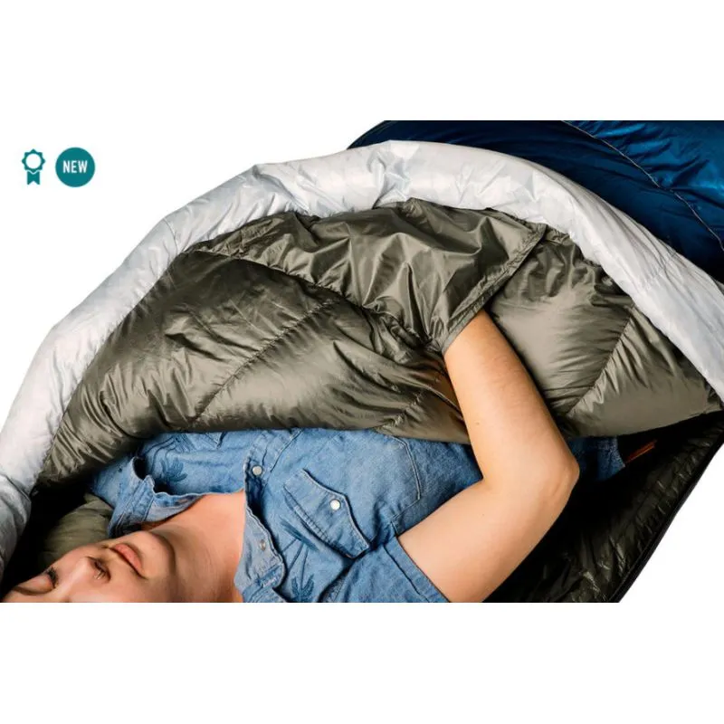 Saco de dormir Sierra Designs Get Down 550g 20 Deg Reg (Azul) Mujer