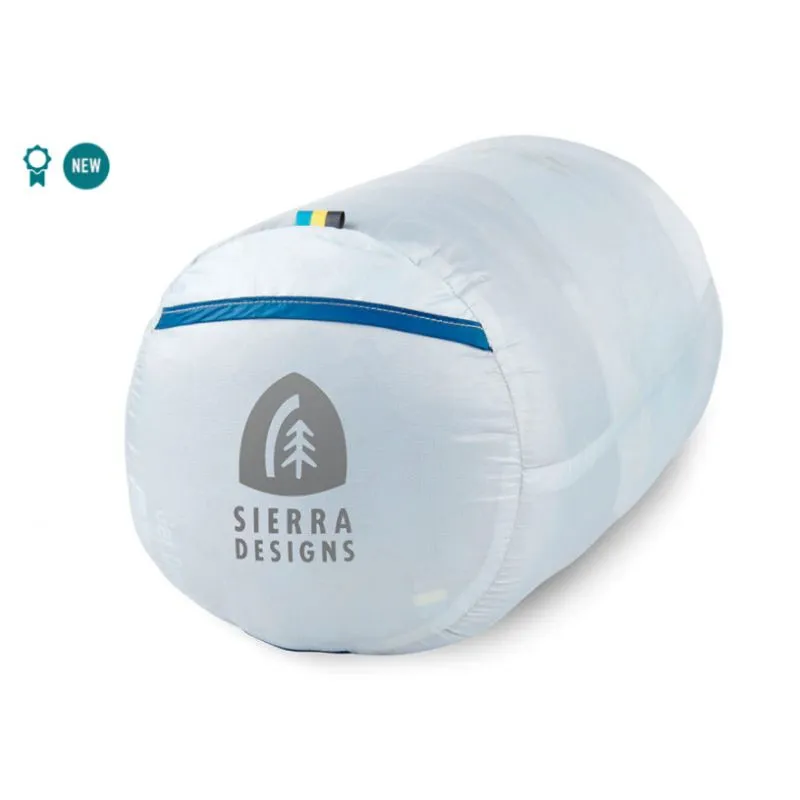 Saco de dormir Sierra Designs Get Down 550g 20 Deg Reg (Azul) Mujer