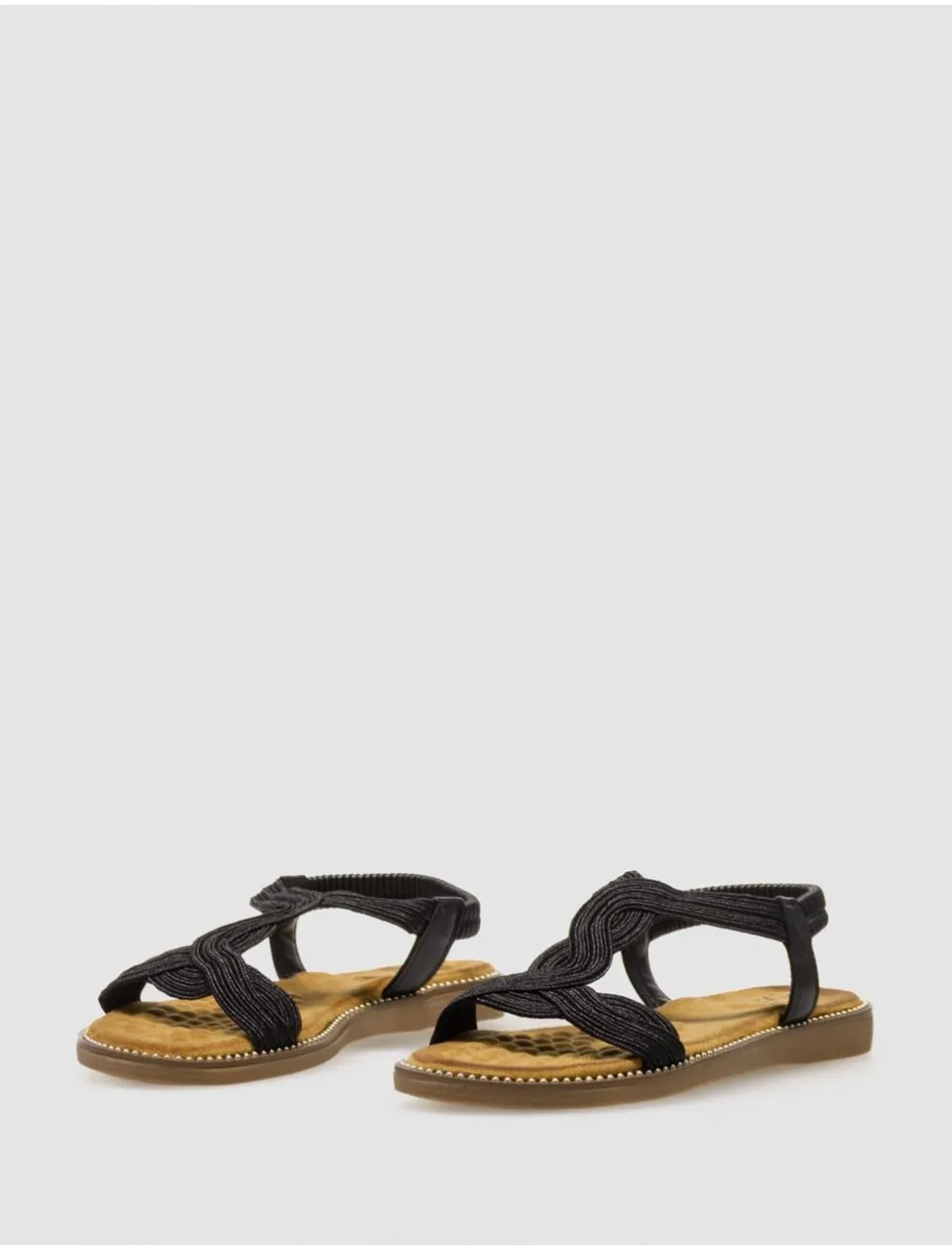 SANDALIA EXE ZF 1982F6 NEGRO