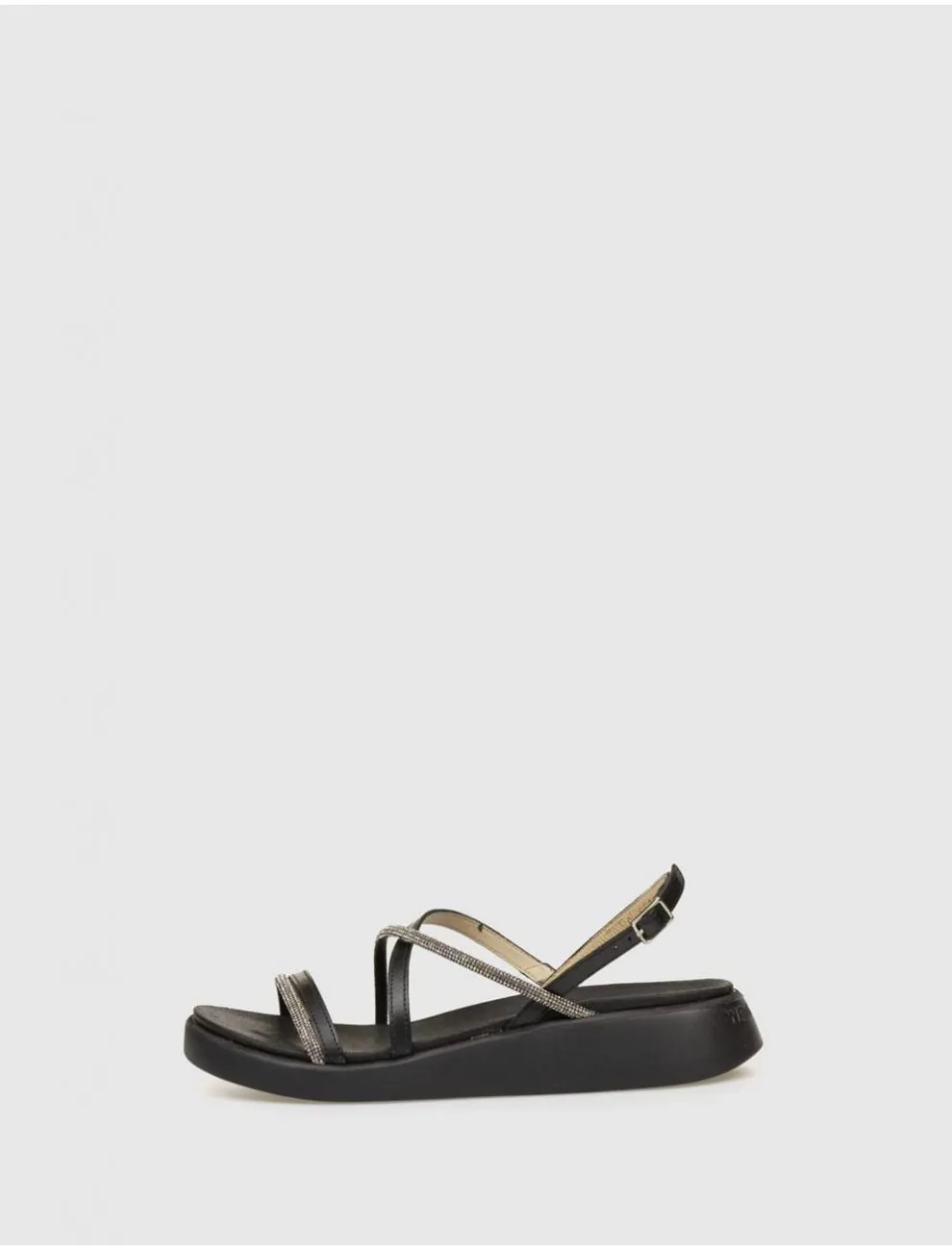 SANDALIA WONDERS C6532 NEGRO