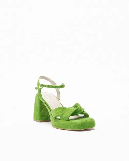 Sandalias de tacón alto PROF A8PV24 Verde