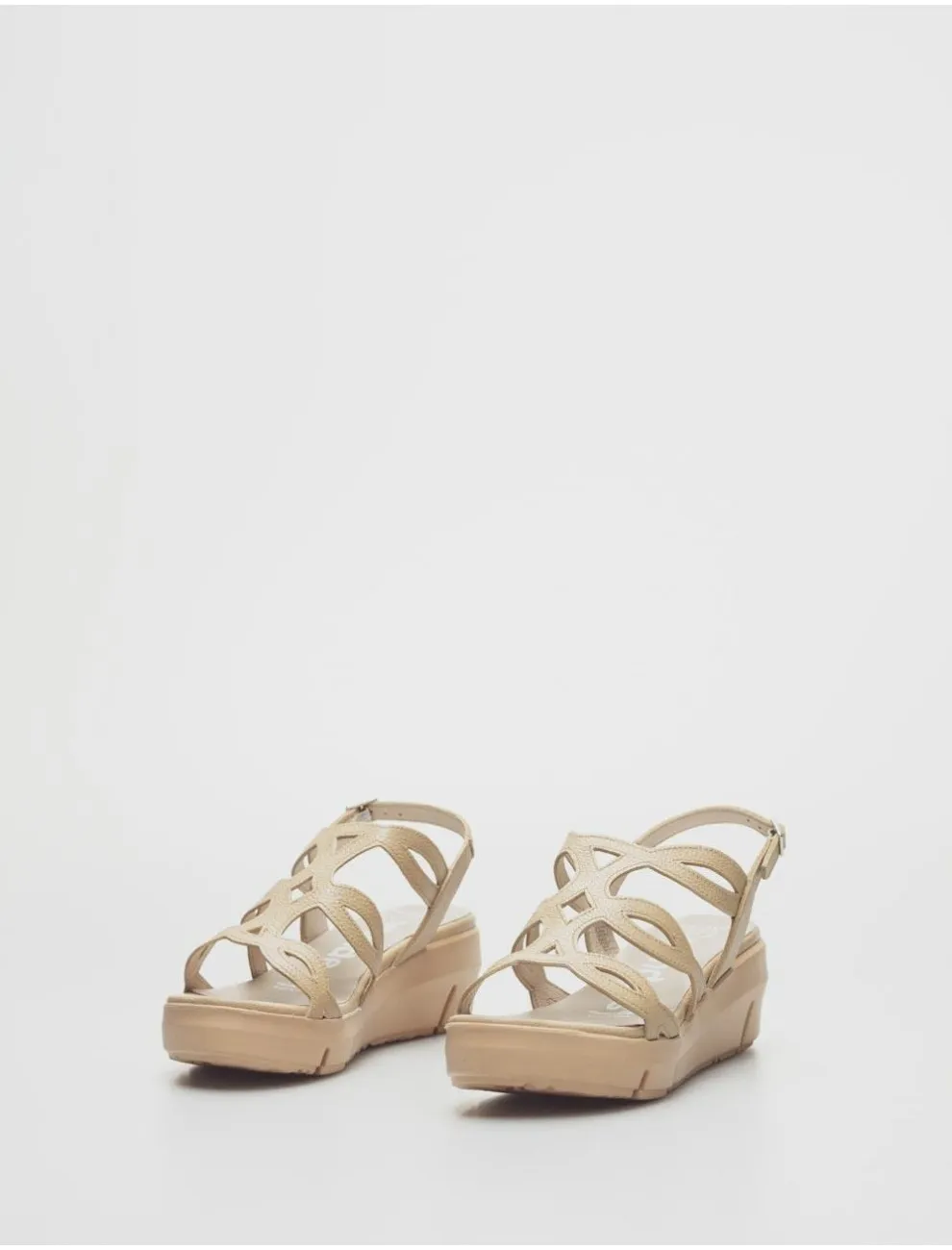 SANDALIAS WONDERS D8261 CÁMEL