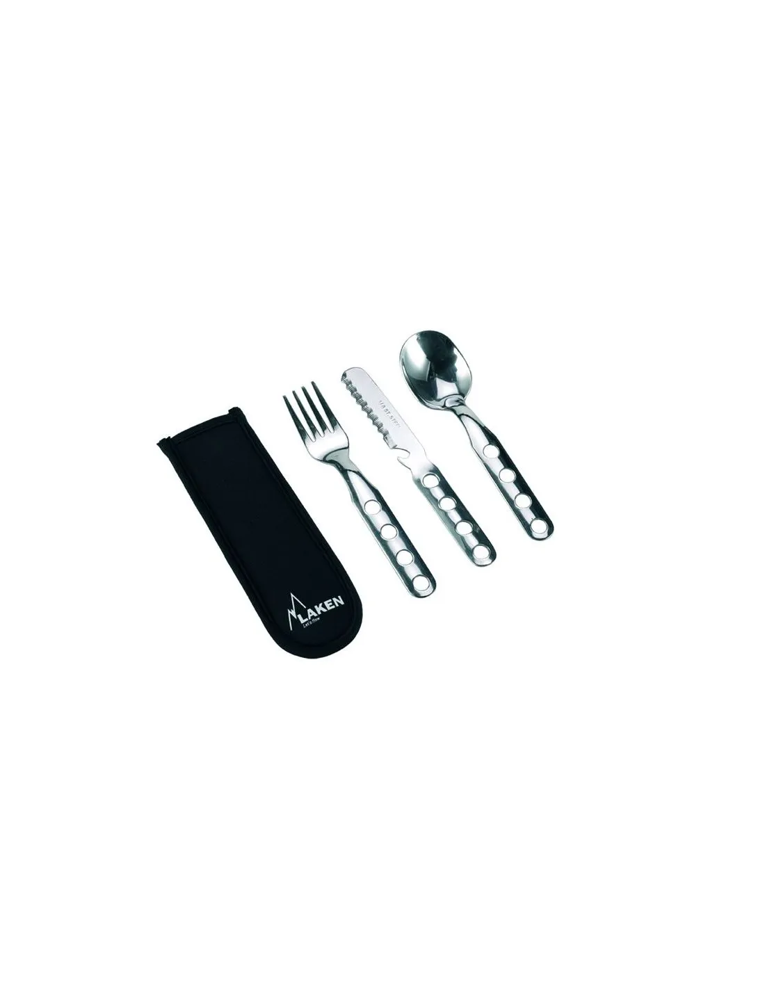 Set de Cubiertos Laken 3 Piezas + Funda