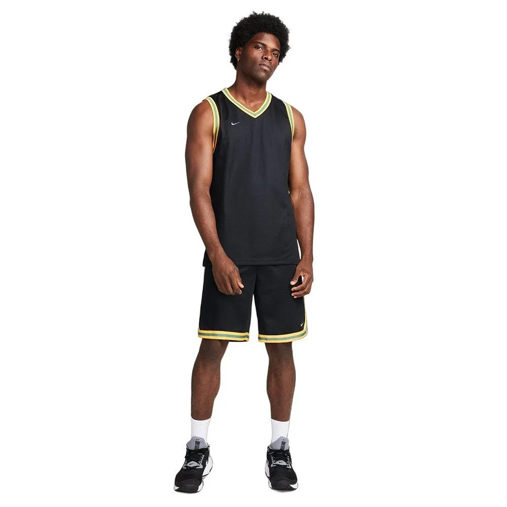 SHORT NIKE M DF DNA 10IN NEGRO AMARILLO VERDE BASKET FN2604011