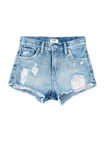short pepe jeans ivy destsroy para niña