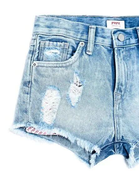 short pepe jeans ivy destsroy para niña