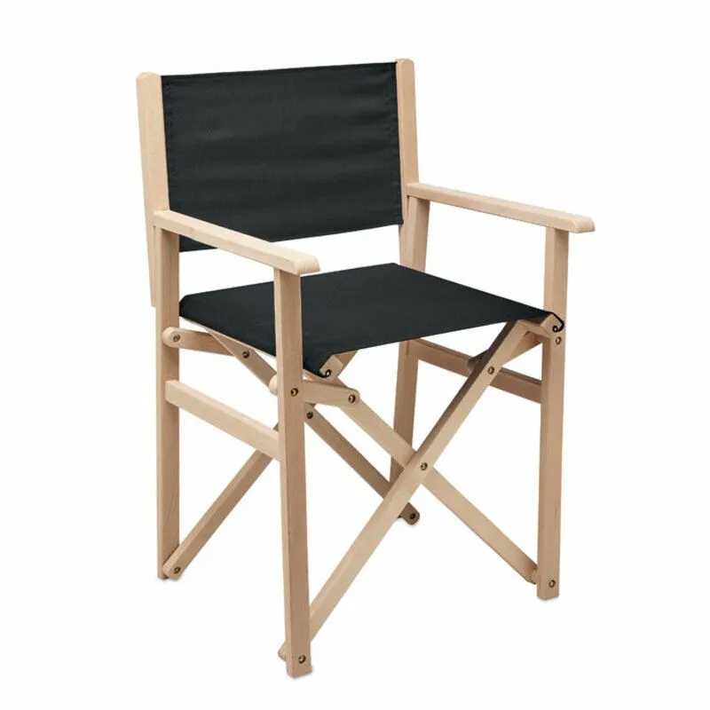 Silla plegable promocional de madera Rimies