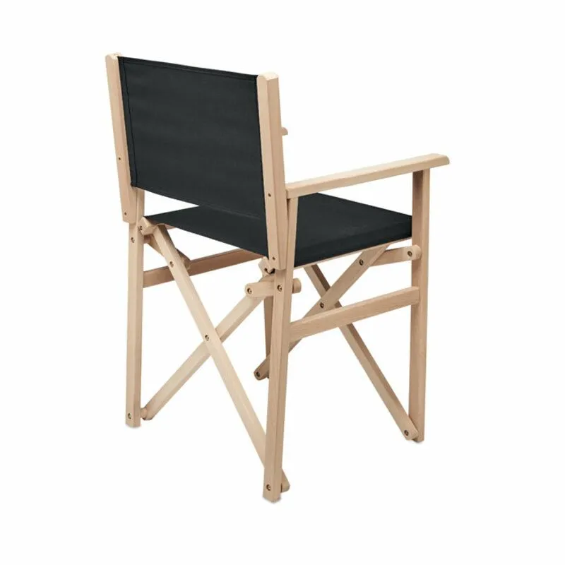 Silla plegable promocional de madera Rimies