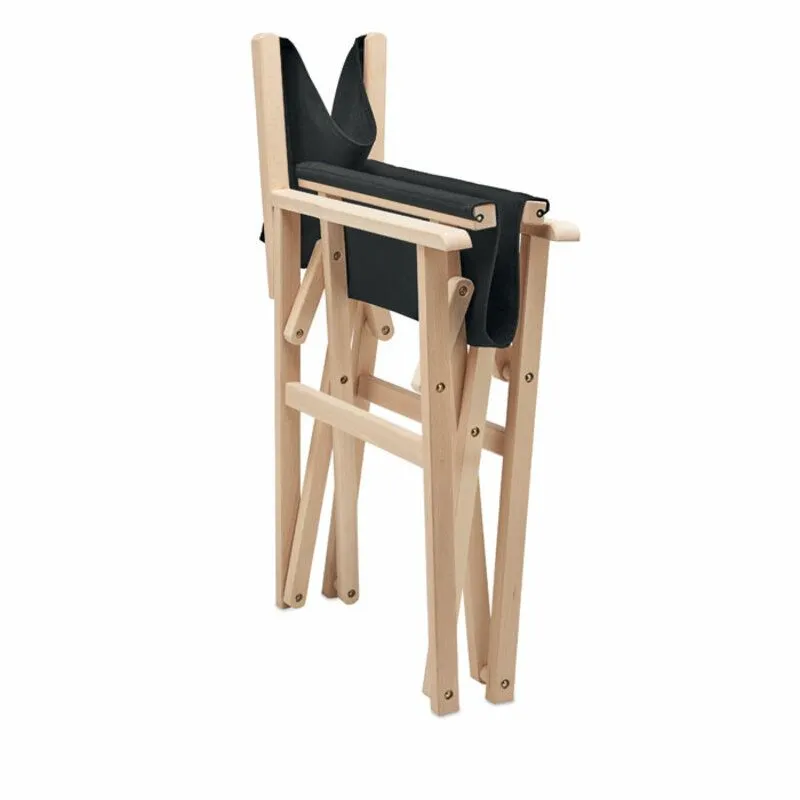 Silla plegable promocional de madera Rimies