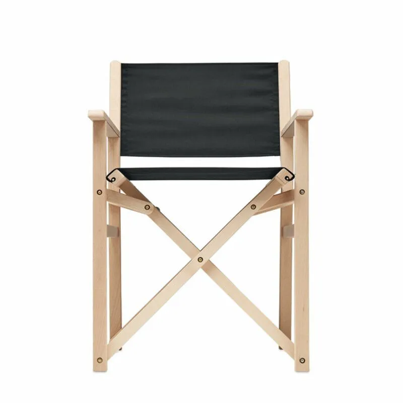 Silla plegable promocional de madera Rimies
