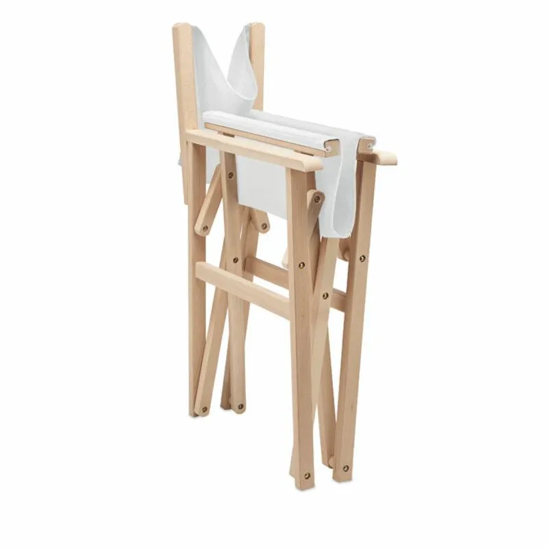 Silla plegable promocional de madera Rimies